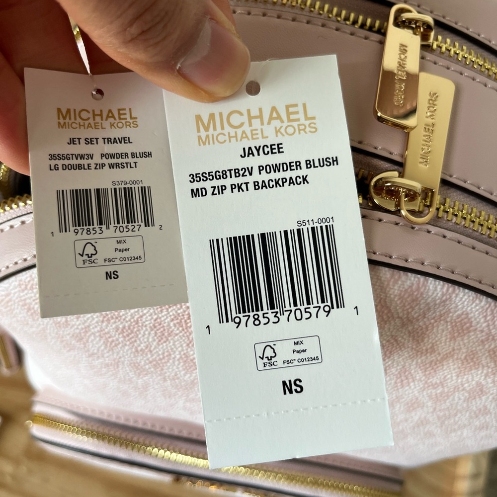 🌼Michael Kors Jaycee medium zip pocket backpack Set - Picture 8 of 16